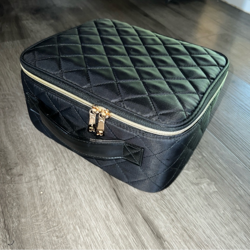 Make Up Bag With Light Up Mirror, Travel Makeup Case Cosmetic Bag